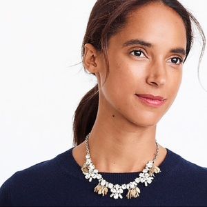 ⭐️J. Crew⭐️Crystal Bouquet Necklace